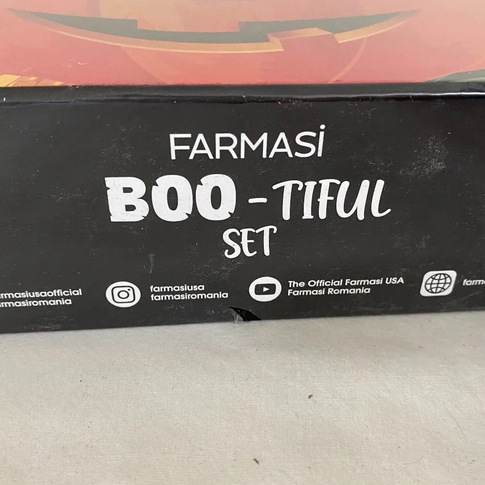 NWT Farmasi Bootiful Set Fall Sent Pumpkin & Cinnamon